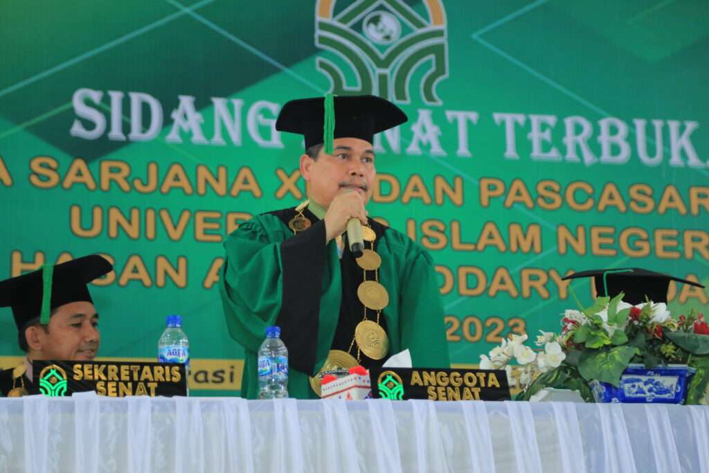 Rektor Mewisuda 510 Mahasiswa UIN Syahada Padangsidimpuan Resmi Menjadi Sarjana dan Magister