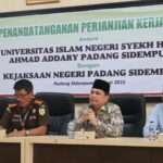 Tingkatkan Tridharma, UIN Syahada Padangsidimpuan Menjalin MoU dengan Kejaksaan Negeri Padang Sidempuan