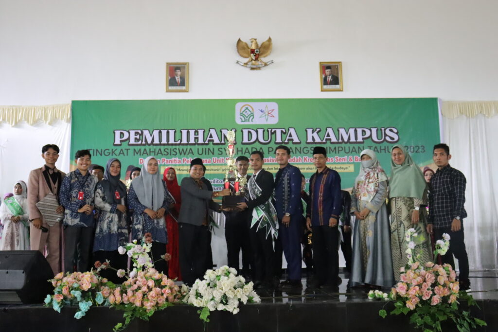 Finalis Duta Kampus UIN Syahada ; Mahasiswa / Mahasiswi yang Cerdas Berintegritas dan Intelektual Paham akan Kampus Berbudaya.