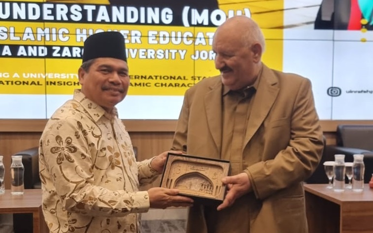 UIN Syahada Wujudkan Kerjasama Internasional Dengan  Zarqa University