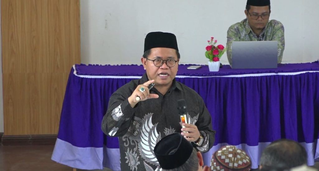 Narasumber K.H Marzuki Wahid: Moderasi Beragama sebagai “Vaksin” bagi Intoleransi dan Radikalisme