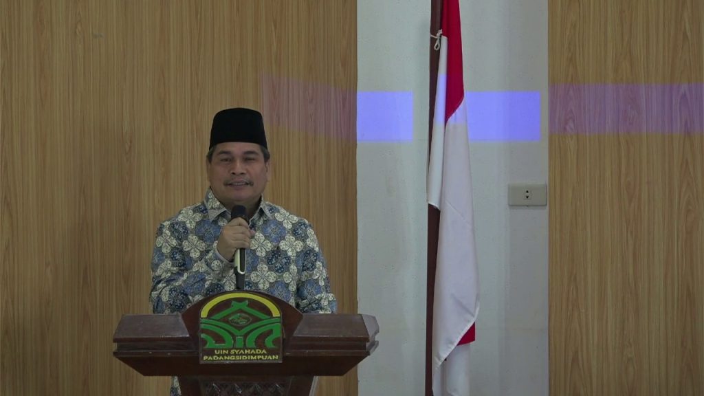 Rektor UIN Syahada Padangsidimpuan Berkomitmen Membangun Kampus Moderat yang Berbasis Moderasi Beragama