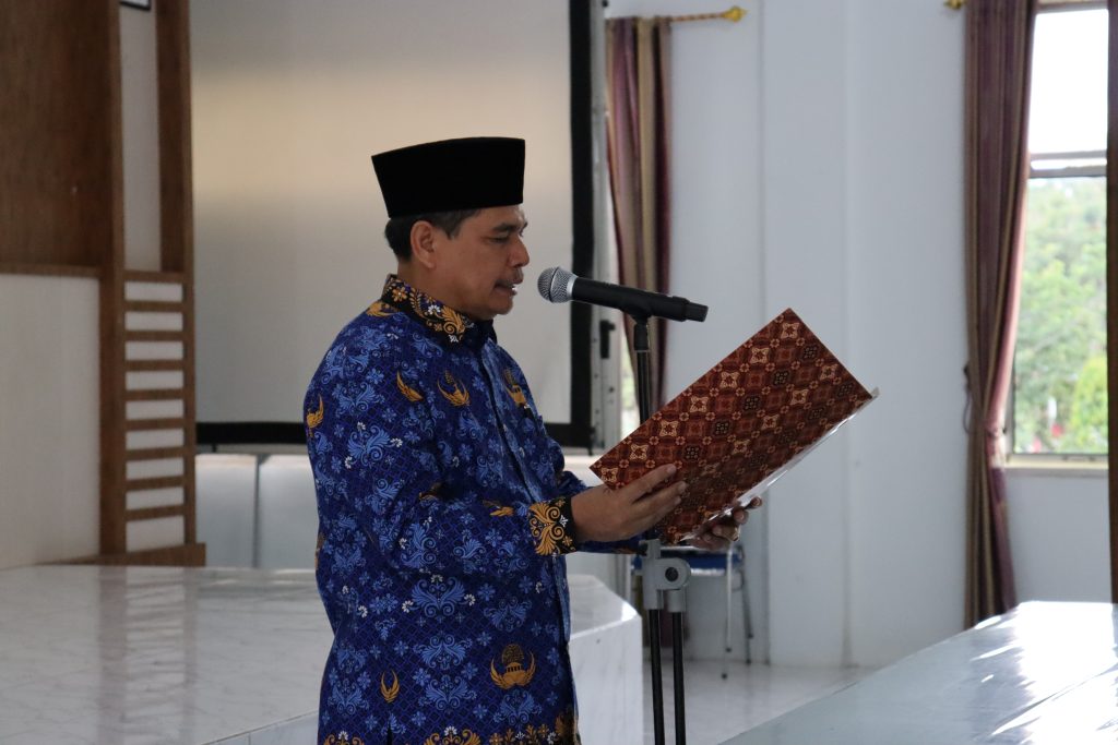 Delapan Orang PPPK UIN Syahada Padangsidimpuan Ikuti Pelantikan