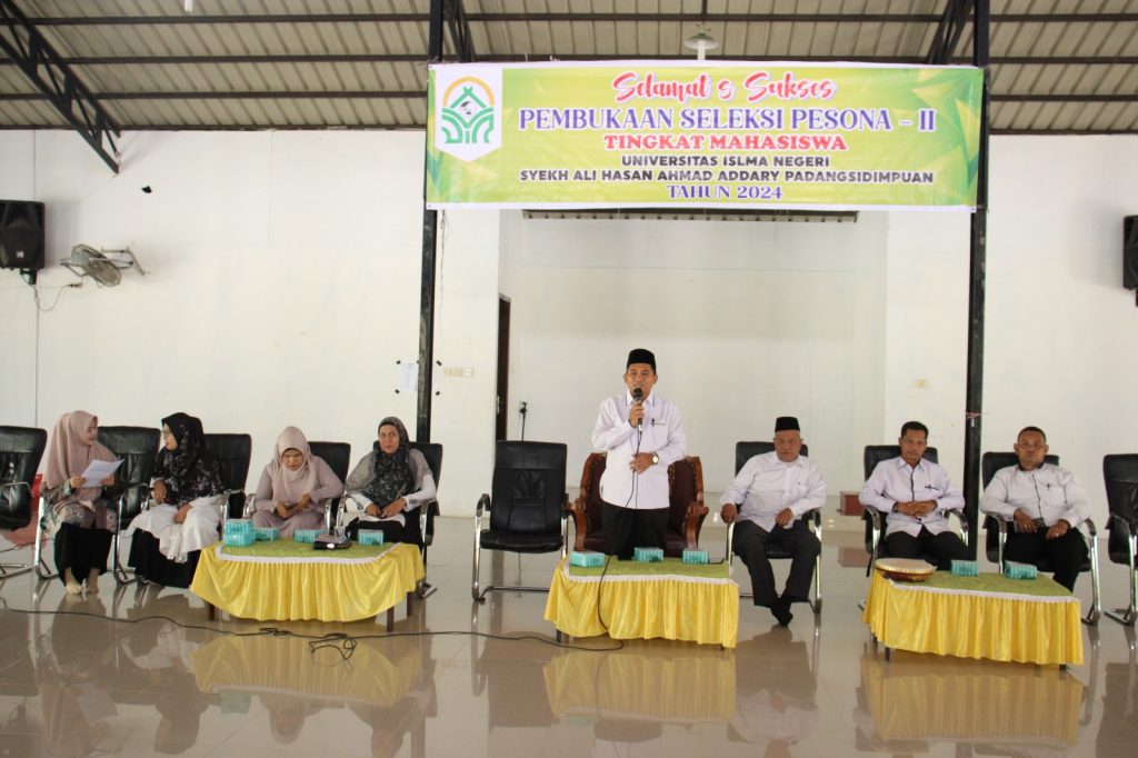 Wakil Rektor III adakan seleksi Pekan Seni dan Olahraga Nasional (PESONA-II)