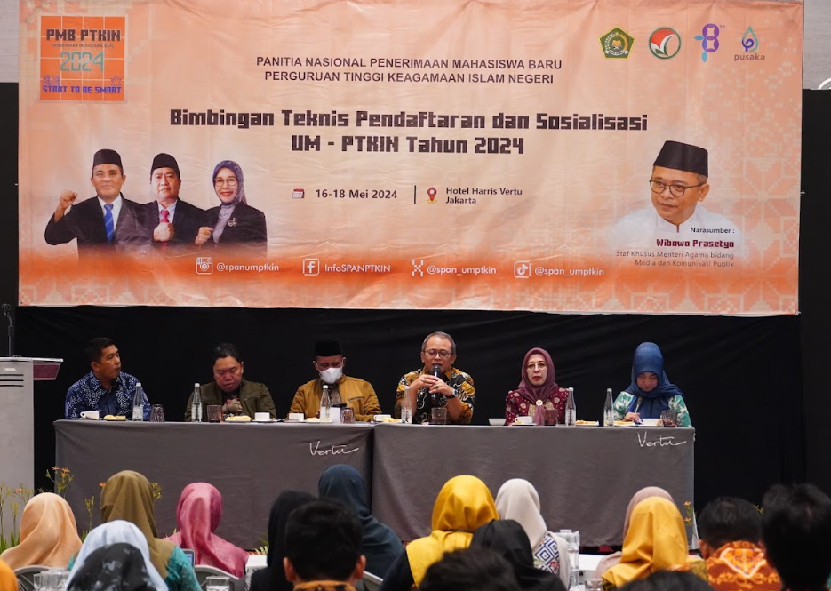 Bimbingan Teknis Pendaftaran dan Sosialisasi UM PTKIN Tahun 2024 Sukses Digelar di Jakarta