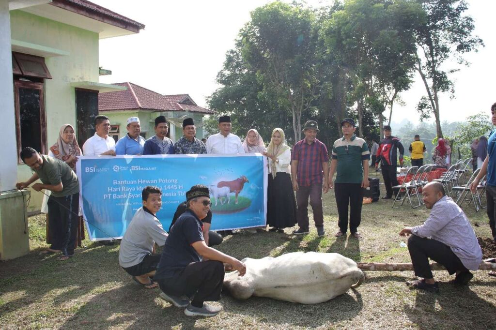 Kejar Berkah Zulhijjah; UIN Syahada Padangsidimpuan Laksanakan Penyembelihan Hewan Kurban 1445 H