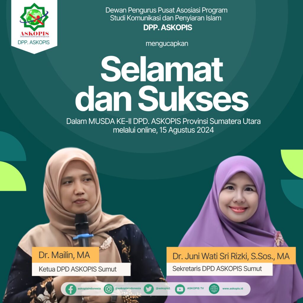 Dr. JWS. Rizki Terpilih Sebagai Sekretaris DPD ASKOPIS Sumatera Utara, Perkuat Peran UIN Syahada Padangsidimpuan di Tingkat Regional