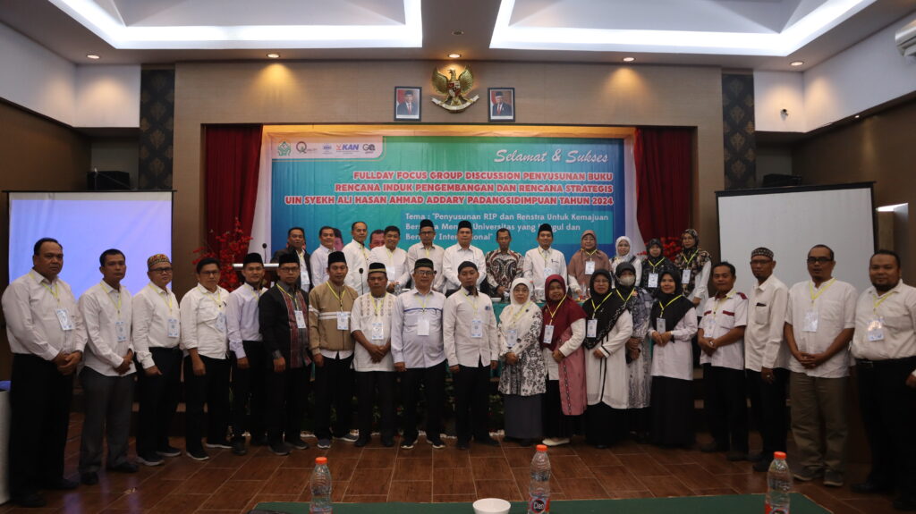Rumuskan RIP dan Renstra UIN SYAHADA Gelar FGD