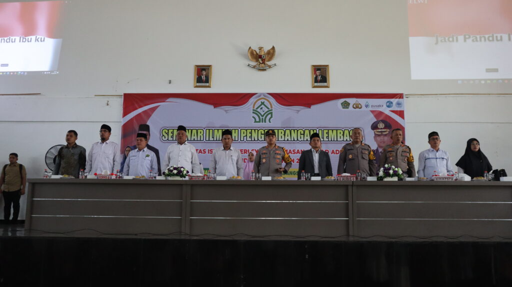 Seminar Wawasan Kebangsaan Tingkatkan Rasa Cinta Tanah Air Mahasiswa UIN Syahada