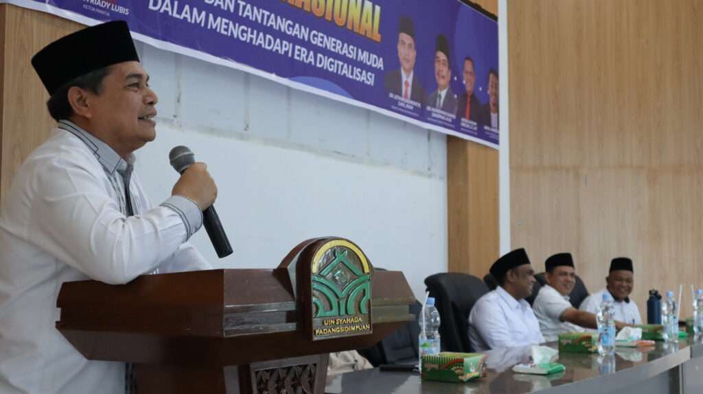 UIN Syahada Padangsidimpuan Gelar Seminar Nasional “Peluang dan Tantangan Generasi Muda dalam Menghadapi Era Digitalisasi”