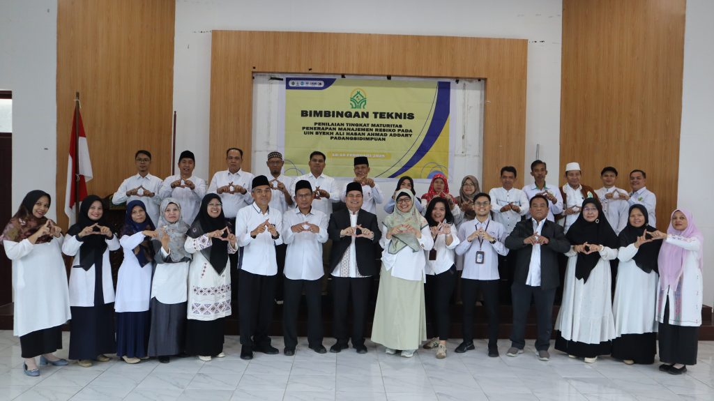SPI UIN Syahada Padangsidimpuan Gelar Bimtek Penilaian Tingkat Maturitas Penerapan Manajemen Risiko