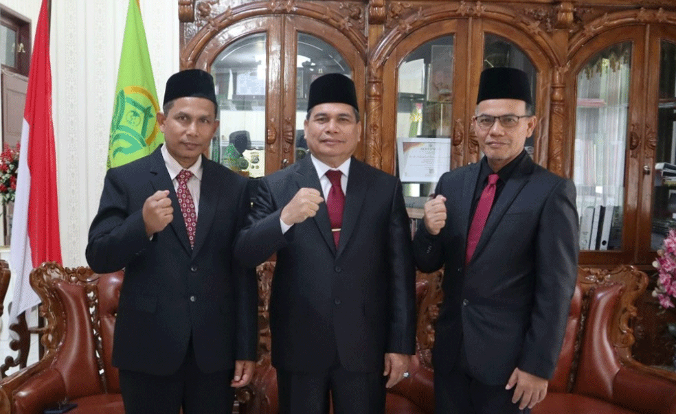 Tiga Dosen UIN Syahada Padangsidimpuan Resmi Sandang Gelar Profesor