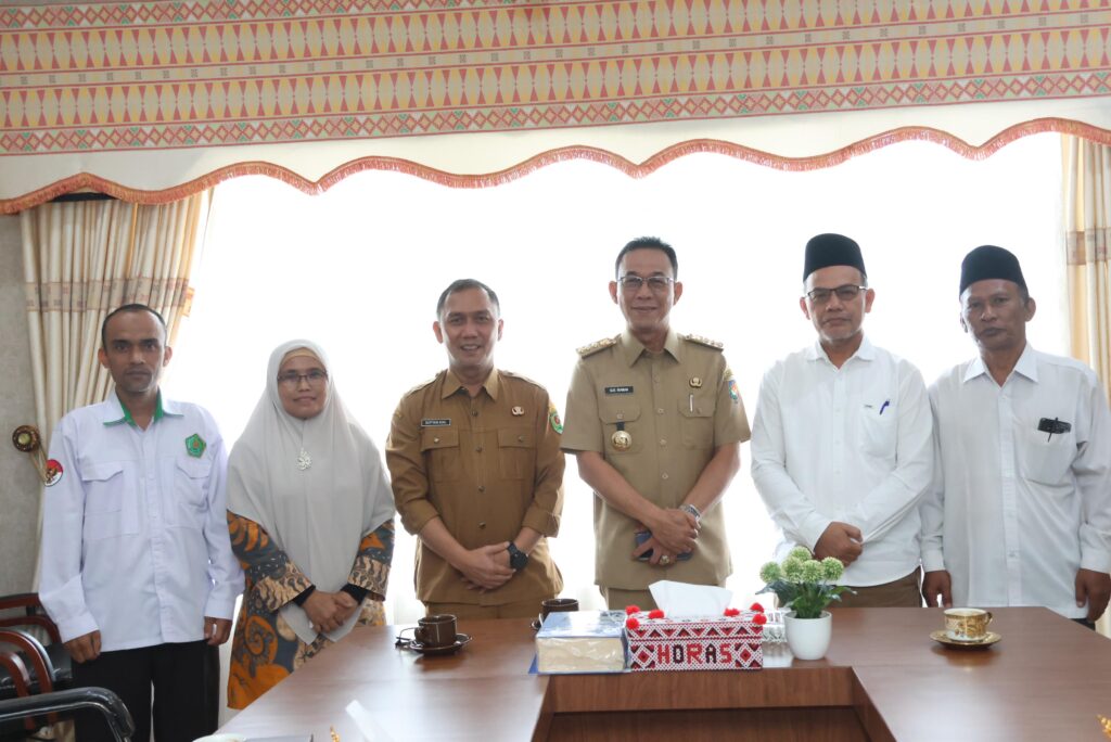 TIM LPPM UIN Syahada kunjungi Pemkab Tapsel untuk Persiapan Kuliah Kerja Lapangan