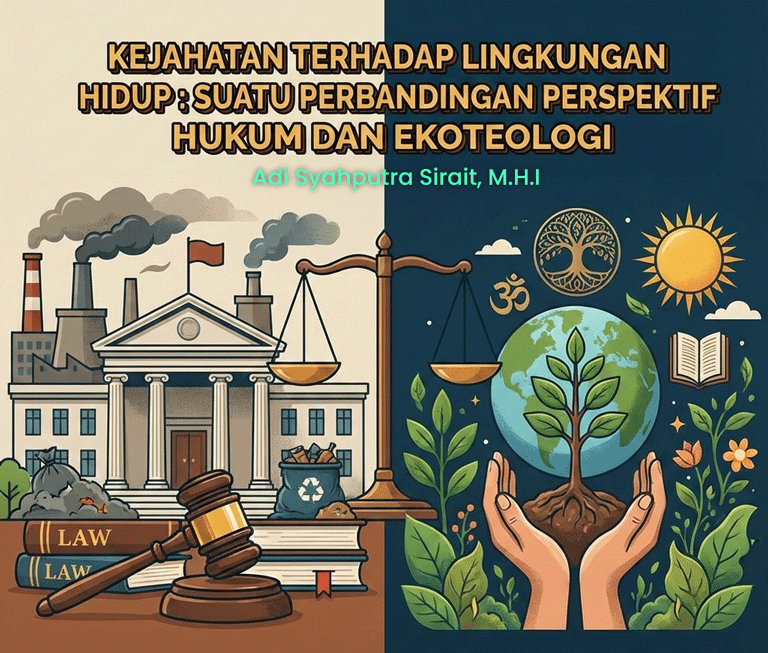 Kejahatan Terhadap Lingkungan Hidup : Suatu Perbandingan Perspektif Hukum dan Ekoteologi