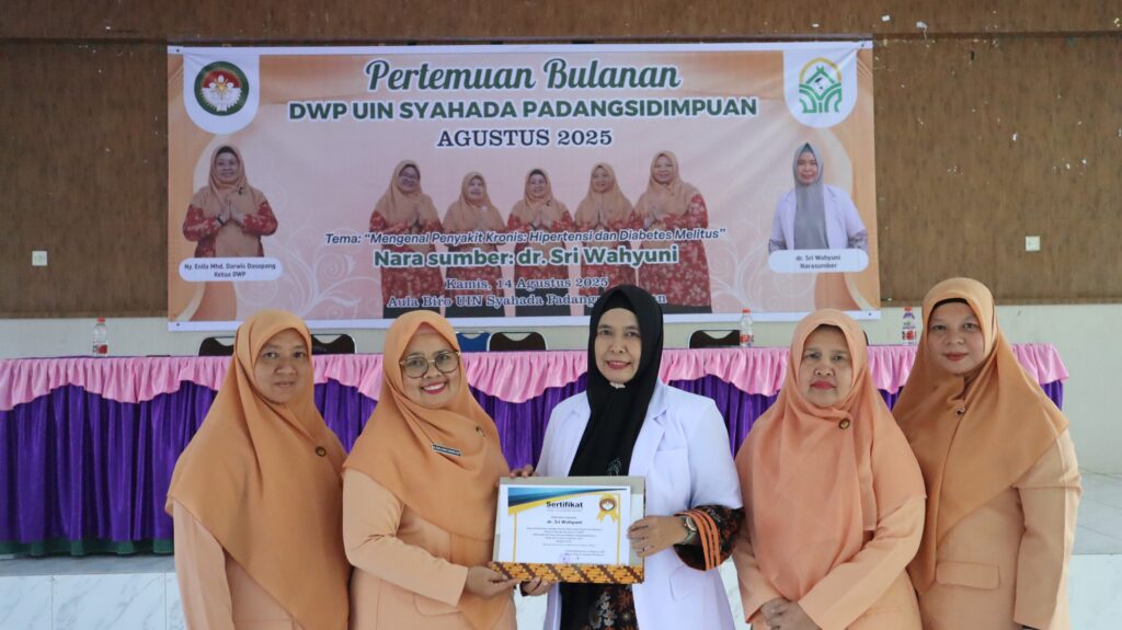 DWP UIN Syahada Padangsidimpuan Tanamkan Pentingnya Cegah Penyakit Kronis