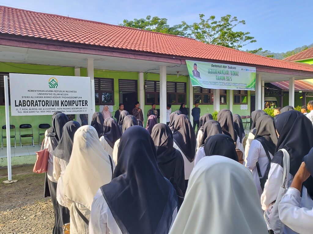 Semangat Baru di Ujian Mandiri 2025, UIN Syahada Padangsidimpuan Sambut Calon Mahasiswa