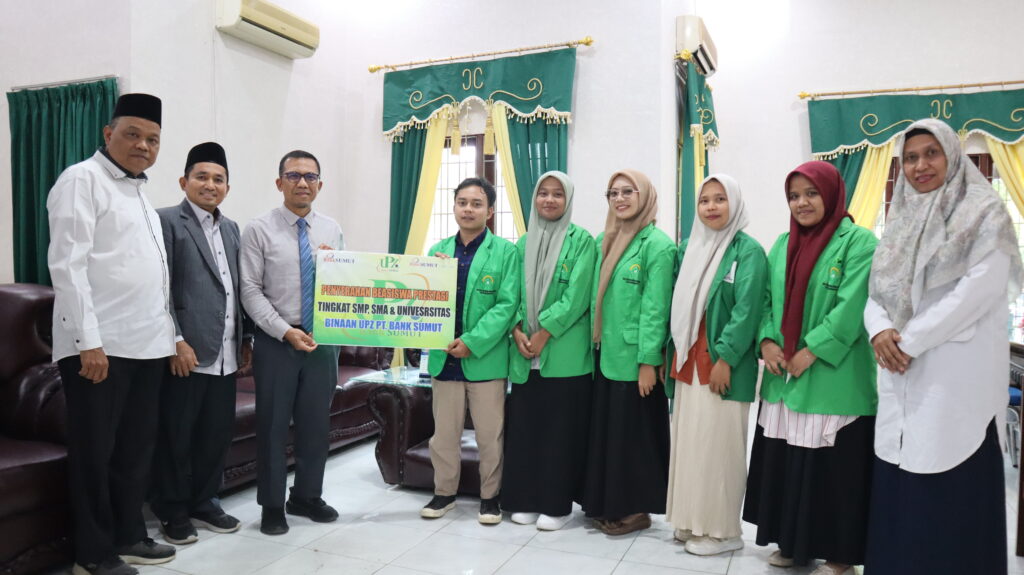 UIN Syahada Padangsidimpuan Jalin Sinergi dengan UPZ Bank Sumut Syariah dalam Penyaluran Beasiswa