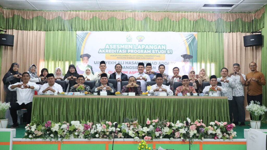 Perkuat Mutu Akademik, Prodi Hukum Keluarga Islam UIN Syahada Jalani Asesmen Lapangan BAN-PT