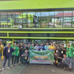 Relawan FDIK UIN Syahada Padangsidimpuan Bangun Huntara Bersama TNI, Polri, dan Masyarakat di Desa Tolang Julu