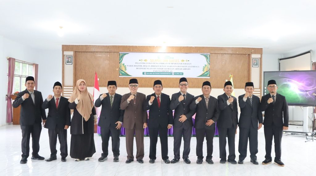 Rektor Lantik Pejabat Strategis UIN Syahada Periode 2026–2030, Perkuat Tata Kelola dan Mutu Akademik