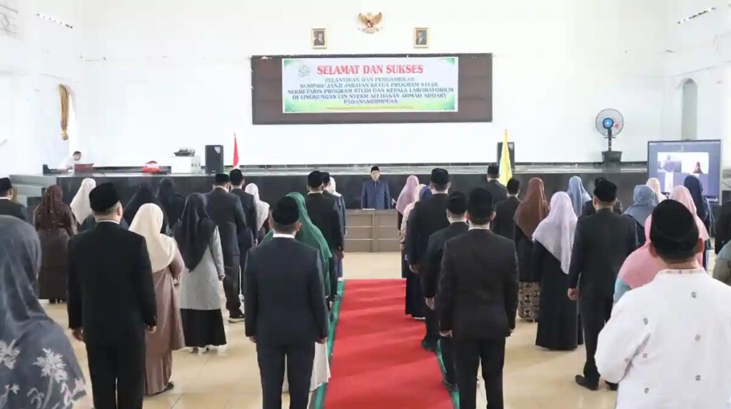 Rektor UIN Syahada Lantik Ketua Program Studi, Sekretaris Program Studi, dan Kepala Laboratorium Periode 2026–2030