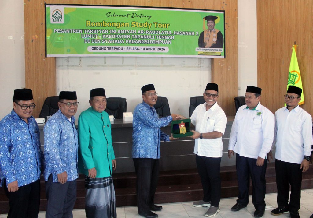 Pererat Sinergi Pendidikan, UIN Syahada Padangsidimpuan Sambut Antusias Rihlah Ilmiah Pesantren Raudhatul Hasanah 2 Lumut