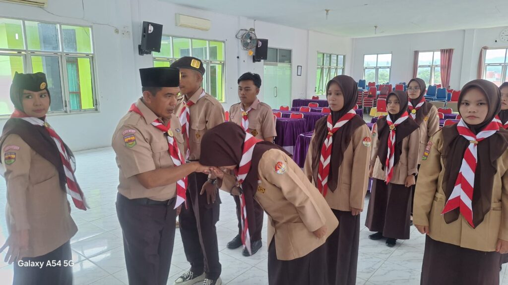 Rektor UIN Syahada Melantik Pengurus UKK Pramuka, Perkuat Karakter dan Kepemimpinan dalam Berorganisasi