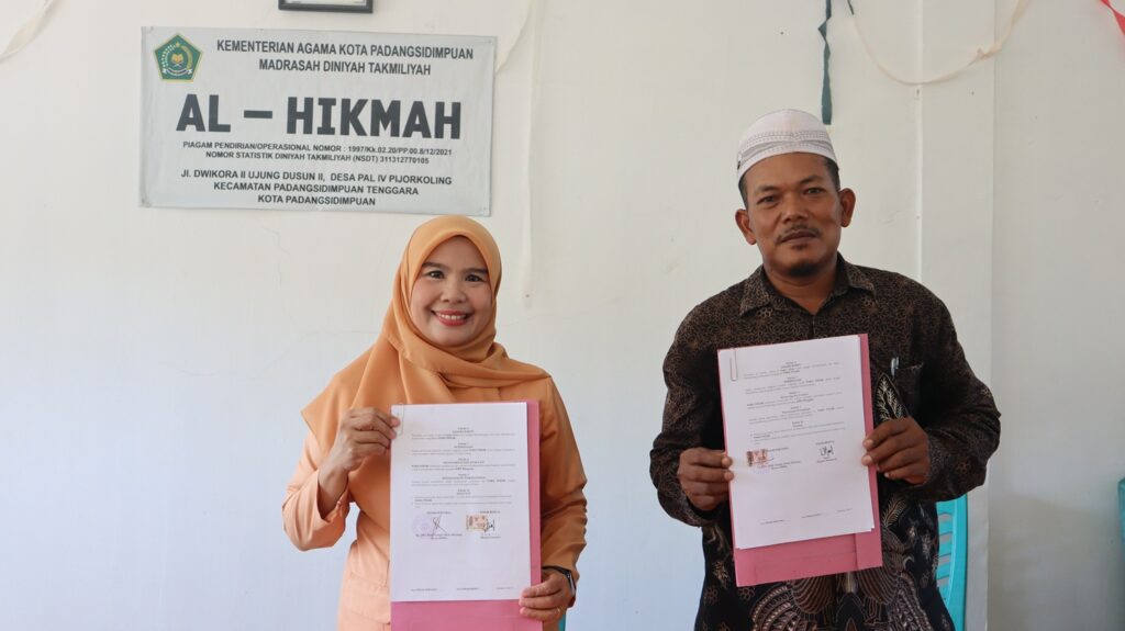DWP UIN Syahada Perluas Kiprah Pengabdian, Teken MoA DWP Mengajar dengan Madrasah Al-Hikmah