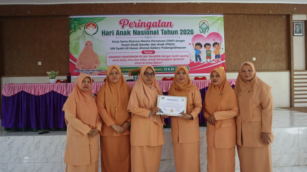 Peringati Hari Anak Nasional 2026, DWP UIN Syahada dan PSGA Gaungkan Pola Asuh Berbasis Iman, Ilmu, dan Etika