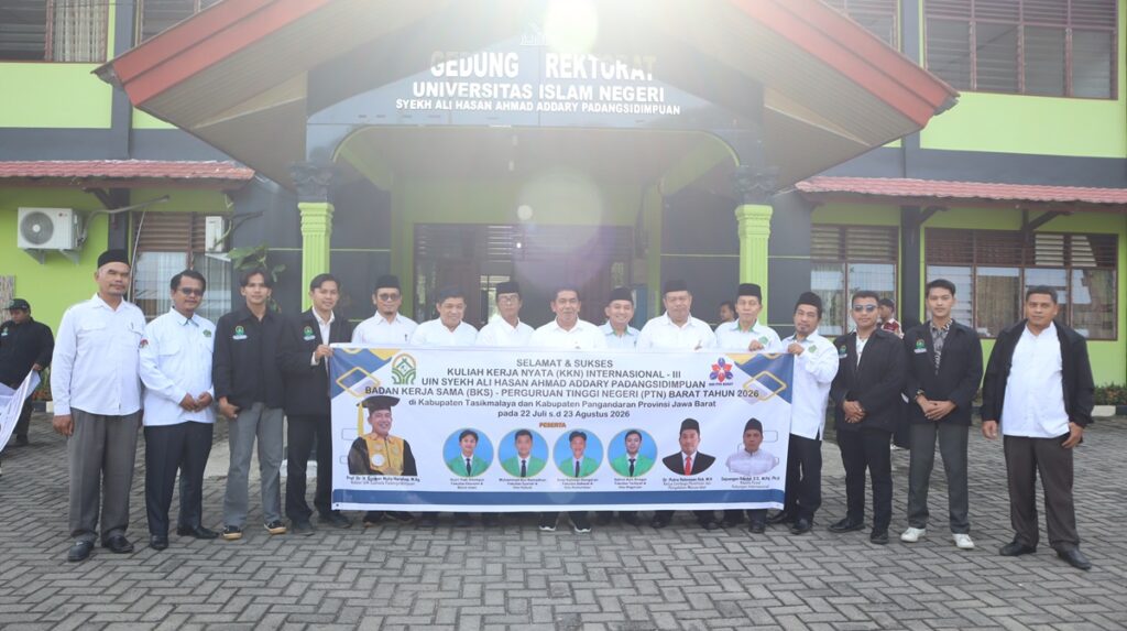 Membawa Misi Ilmu dan Pengabdian, Mahasiswa UIN Syahada Dilepas Menuju KKN Nusantara dan Internasional