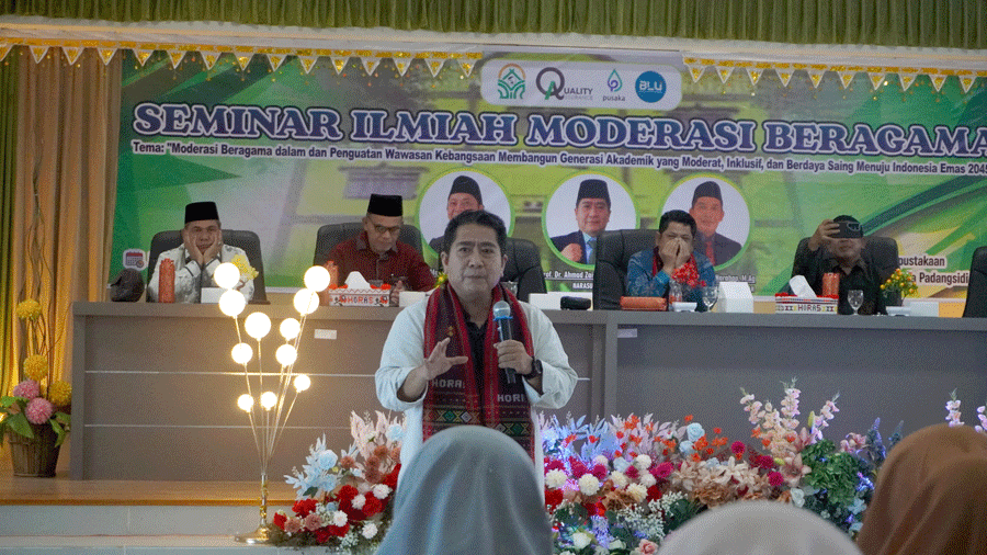 Prof. Ahmad Zainul Hamdi: Kepintaran Tanpa Moderasi Beragama Hanya Akan Melahirkan Kebencian