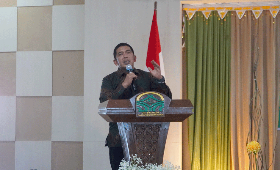 Rektor UIN Syahada Padangsidimpuan: Moderasi Beragama Menjadi Pegangan Menghadapi Tantangan Global