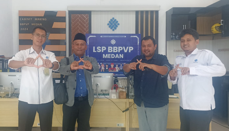 Hadiri Kegiatan BBPVP Medan, UPT Pengembangan Karier UIN Syahada Jajaki Kolaborasi Pengembangan Kompetensi Mahasiswa dan Alumni