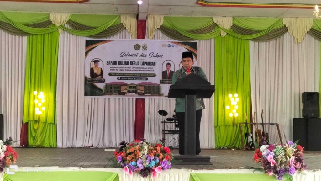 Rektor UIN Syahada Safari KKL di Tapanuli Selatan, Tegaskan Komitmen Pengabdian Mahasiswa untuk Masyarakat