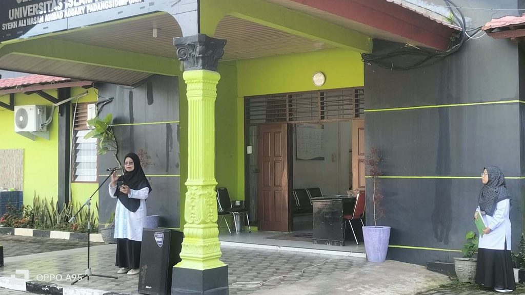 MATEKATO, Tiga Kata Sederhana yang Bermakna: Maaf, Terima Kasih, dan Tolong, Pesan Kepala UPT Bahasa UIN Syahada dalam Apel Pagi ASN