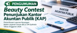 Pengumuman Beauty Contest Kantor Akuntan Publik